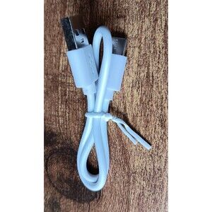 USB cable New 12 Inch charger White